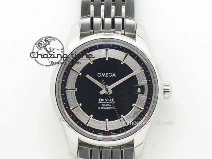 0408 Vintage Seamaster 300 Date T SS B12 Black Dial On Brown Leather Strap A2836 (Free Nylon Strap) WeatherProof 7911